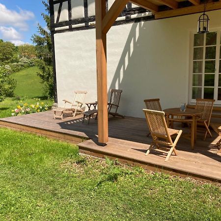 Appartamento Forsthaus In Waldhessen Bauhaus Esterno foto
