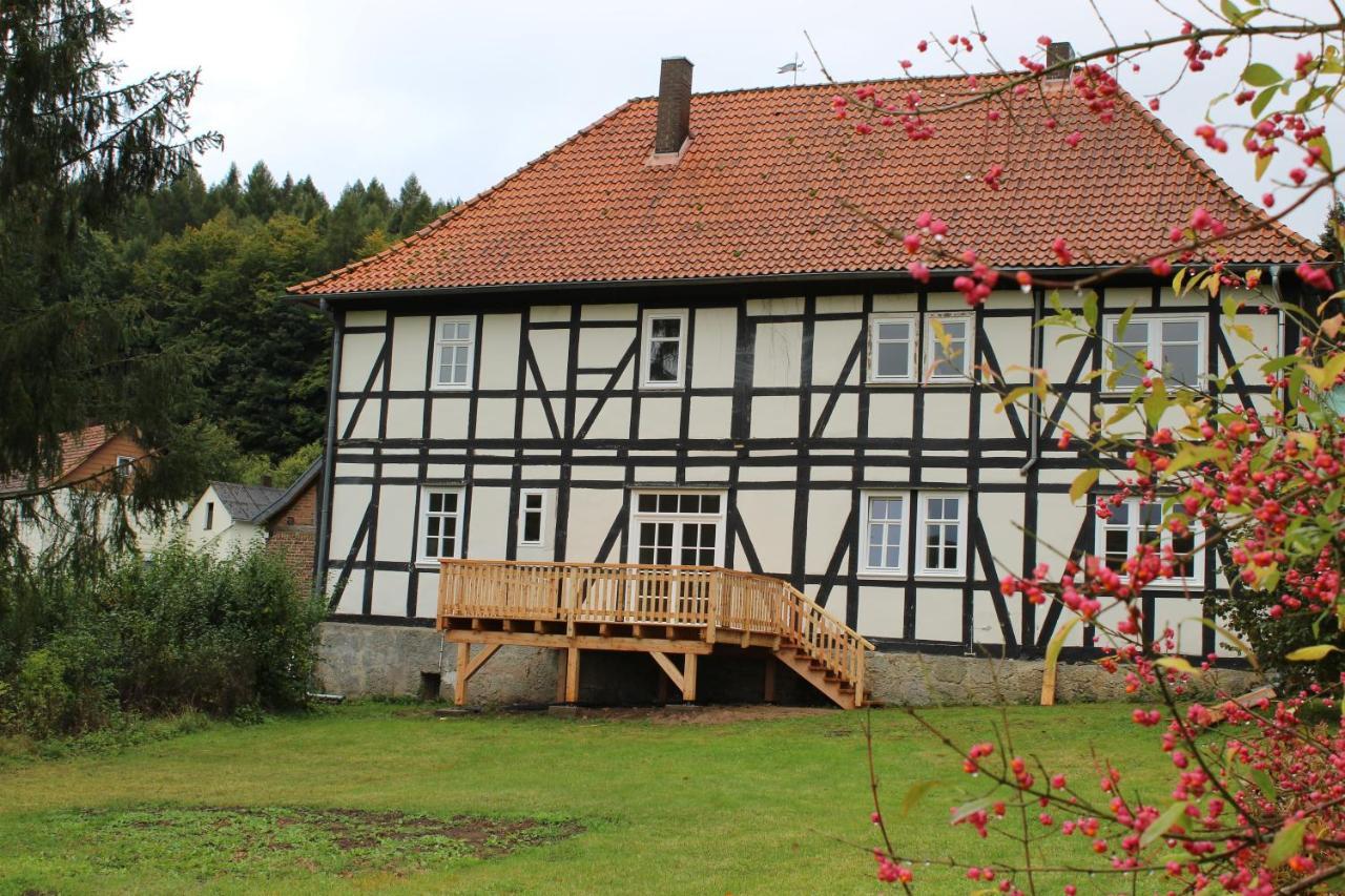Appartamento Forsthaus In Waldhessen Bauhaus Esterno foto