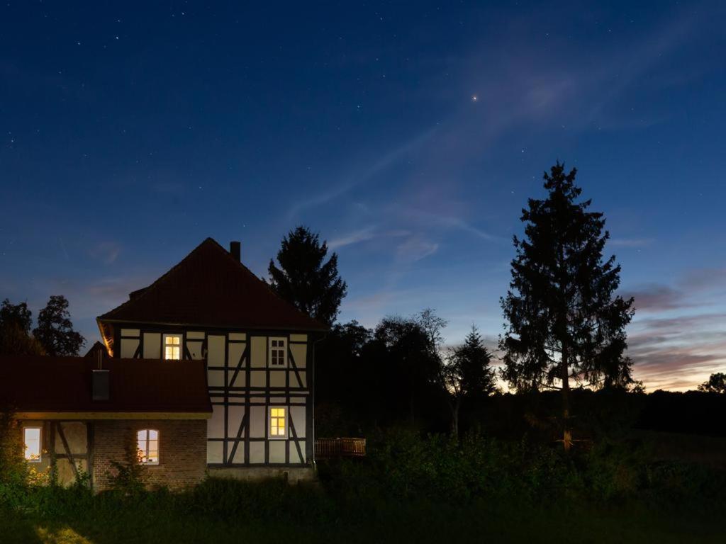 Appartamento Forsthaus In Waldhessen Bauhaus Esterno foto