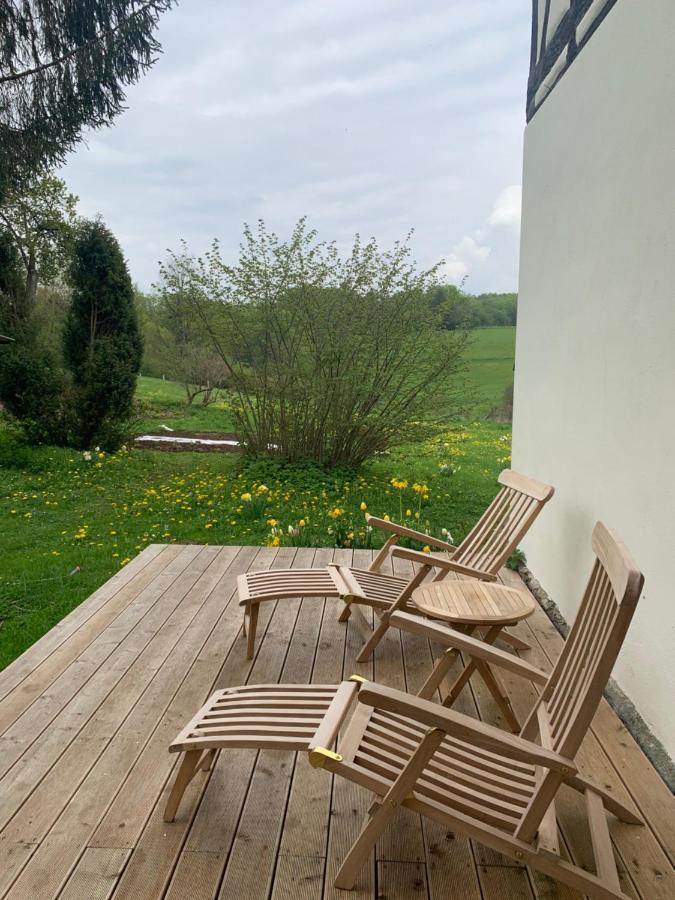 Appartamento Forsthaus In Waldhessen Bauhaus Esterno foto