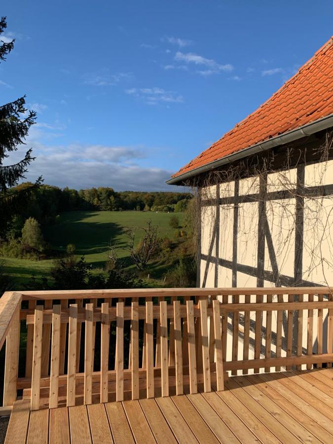 Appartamento Forsthaus In Waldhessen Bauhaus Esterno foto